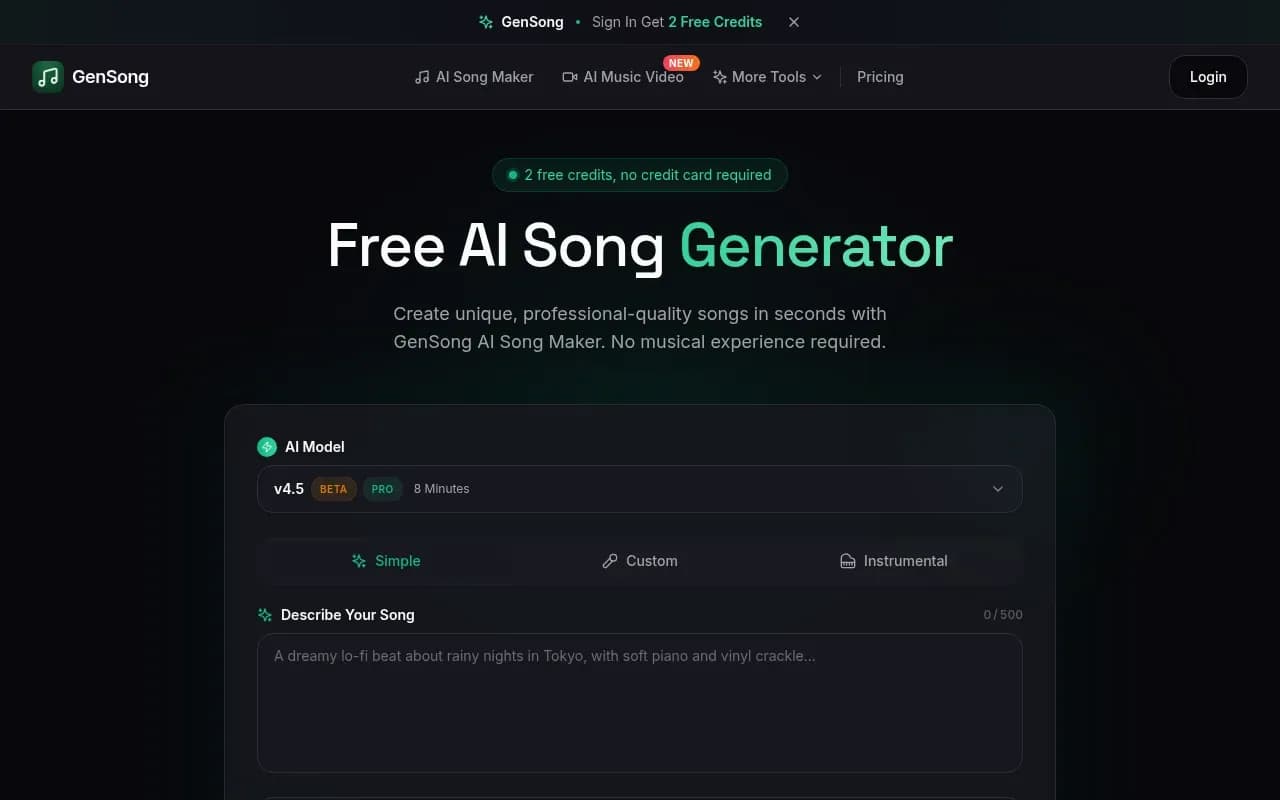 GenSong - Product Image