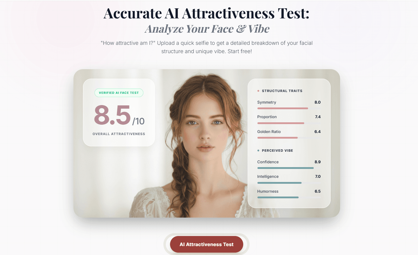 AI Attractiveness Test - Product Image