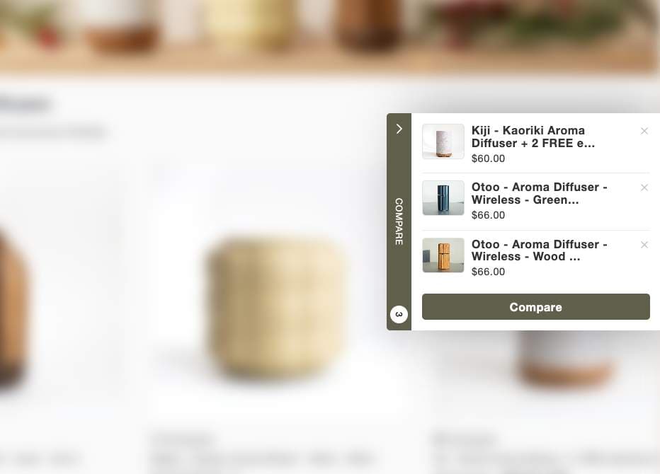 Smart Comparison Widget - Product Image