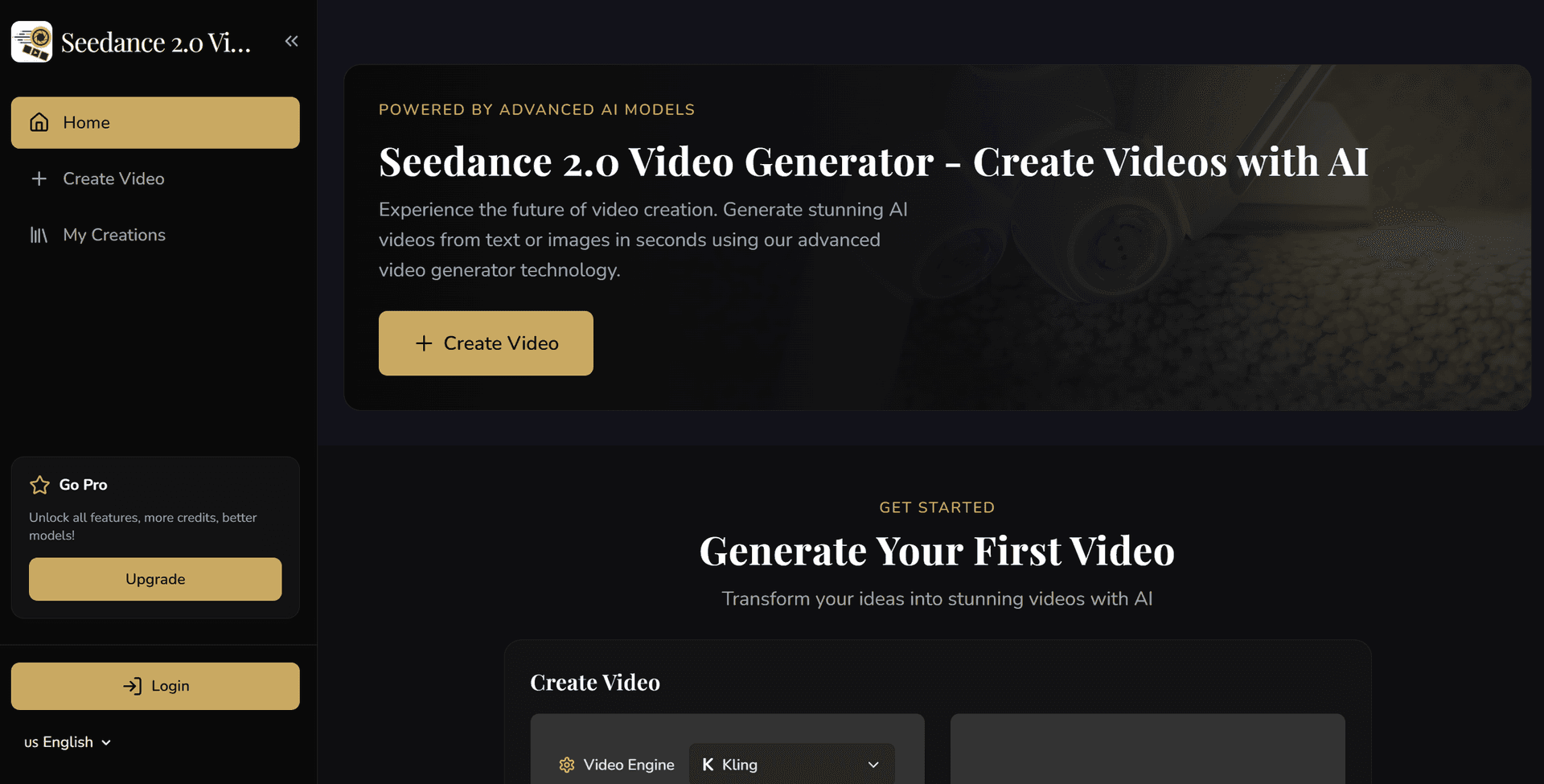 Seedance 2.0 Video Generator - Product Image