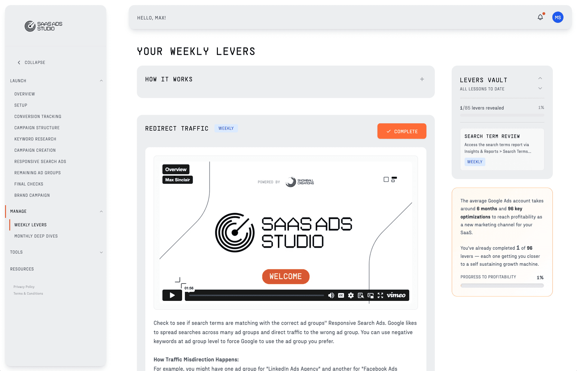 The SaaS Ads Studio - Product Image