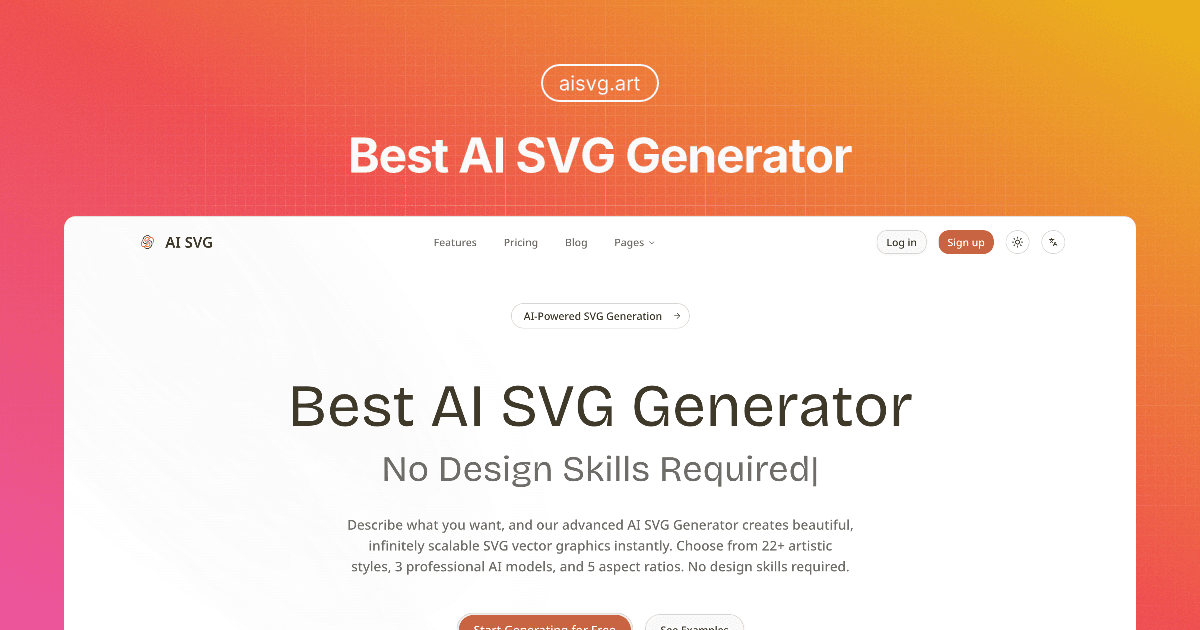 AI SVG Generator - Product Image