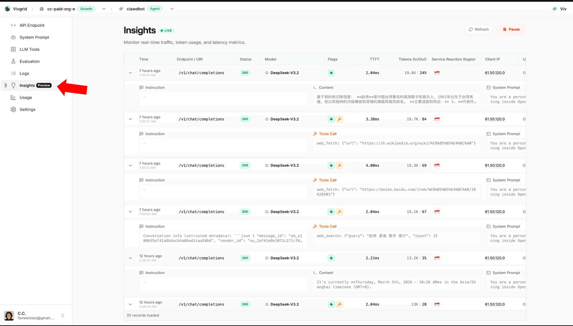 Vivgrid - Product Image