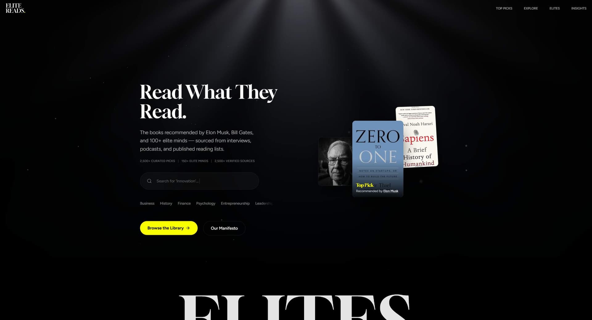 EliteReads - Product Image
