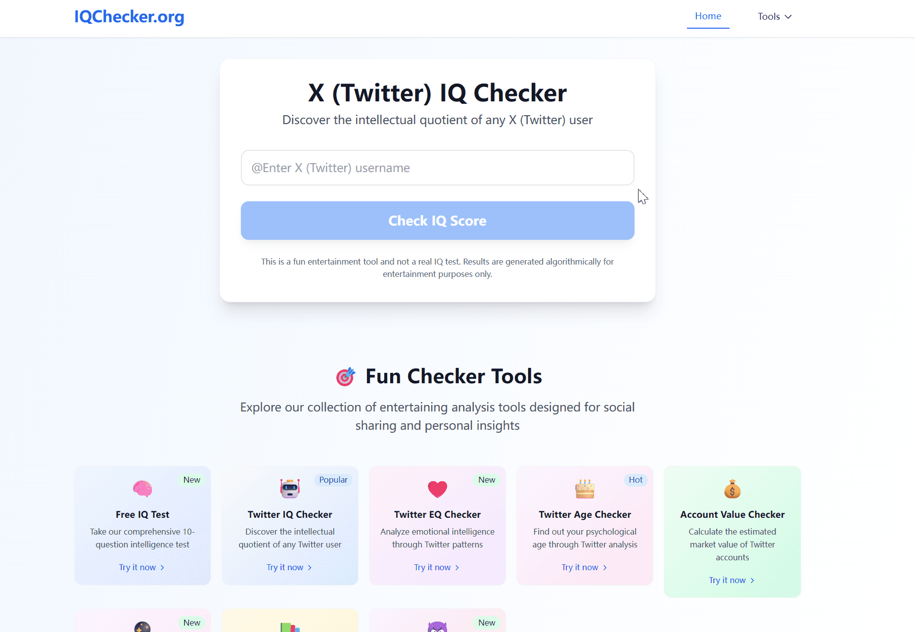 X IQ Checker - Product Image