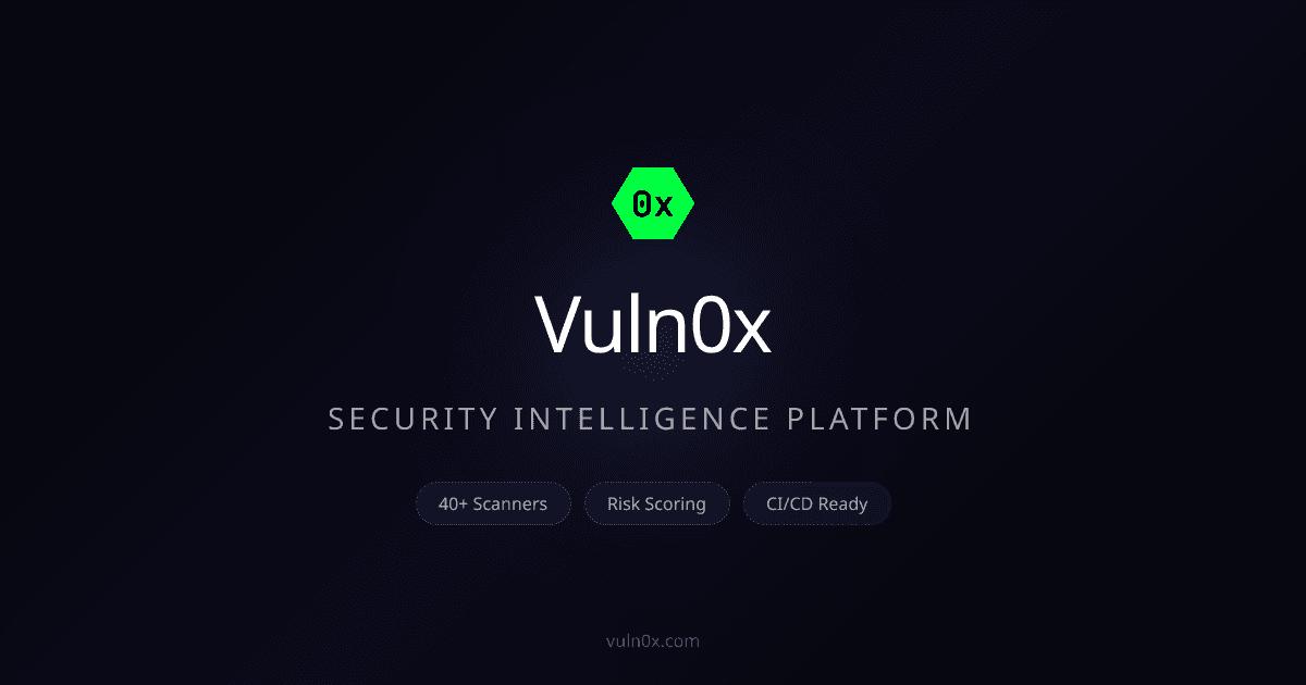 Vuln0x - Product Image