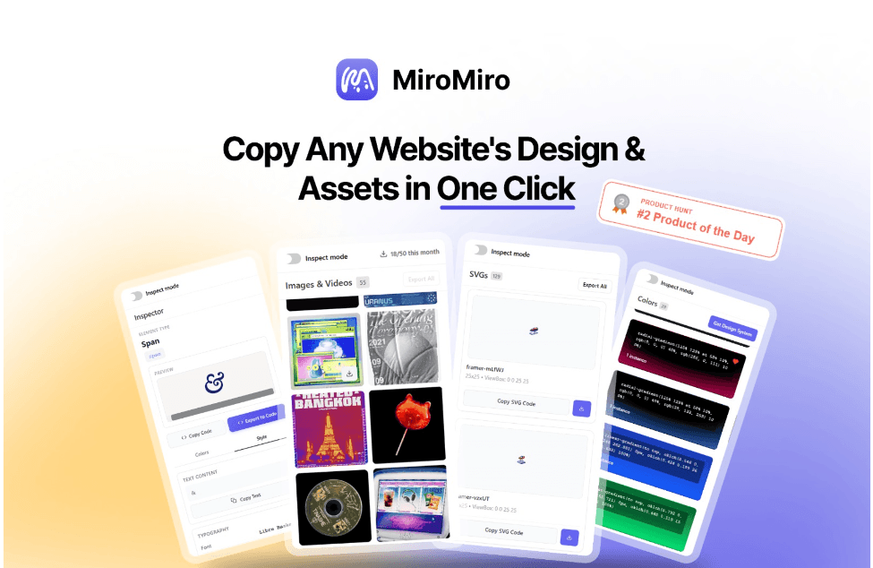 MiroMiro - Product Image