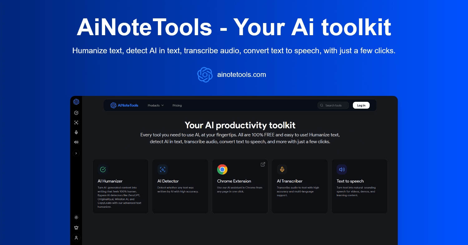 AiNoteTools - Product Image