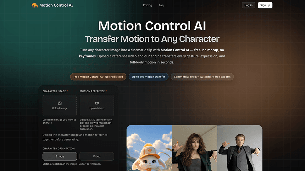 Motion Control AI - Product Image