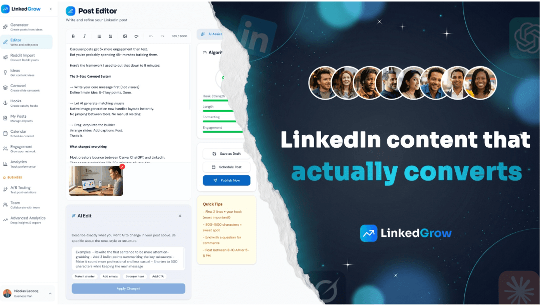 LinkedGrow - Product Image