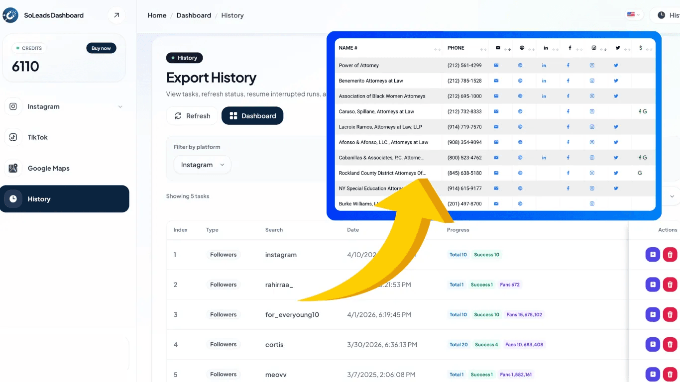 IG Follower Export Tool - Product Image