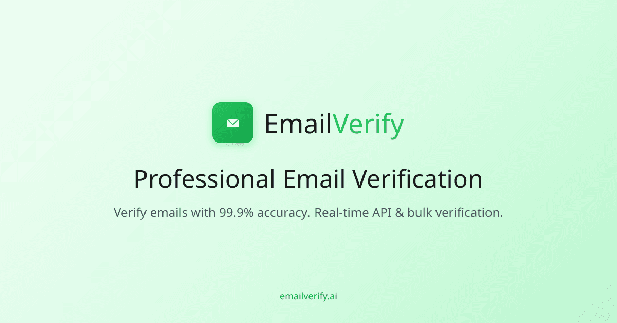 EmailVerify - Product Image