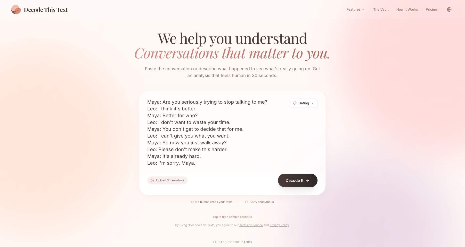 Decode This Text - Product Image