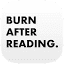 Burn After Reading Logo