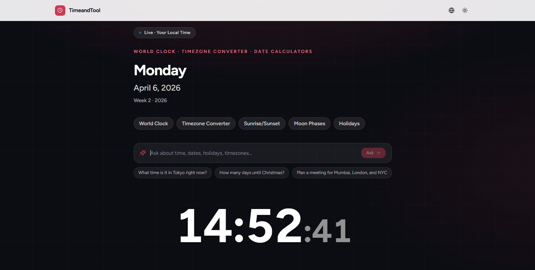 TimeandTool - Product Image