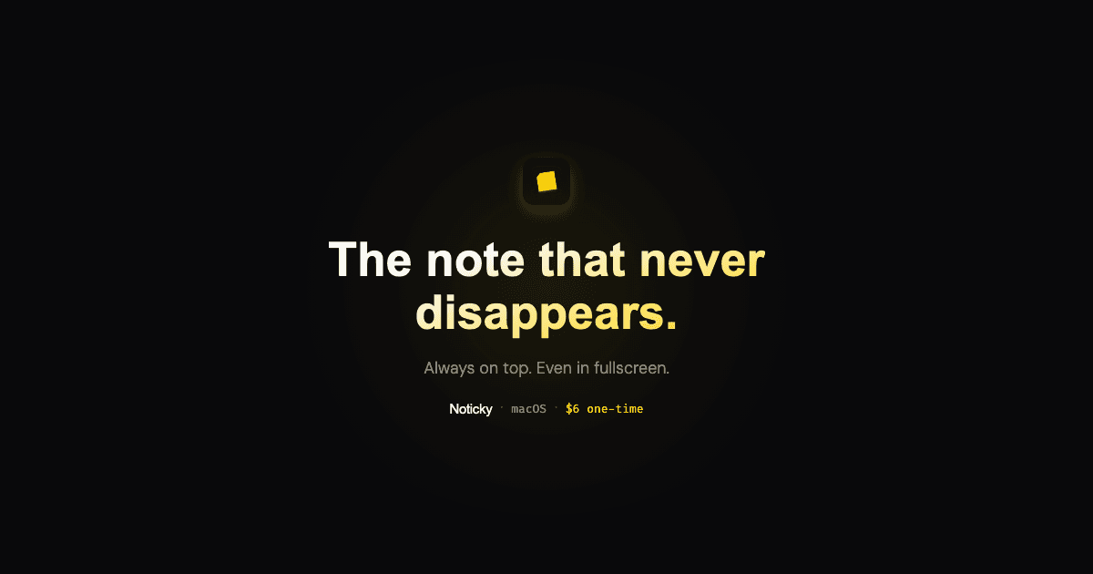 Noticky - Product Image