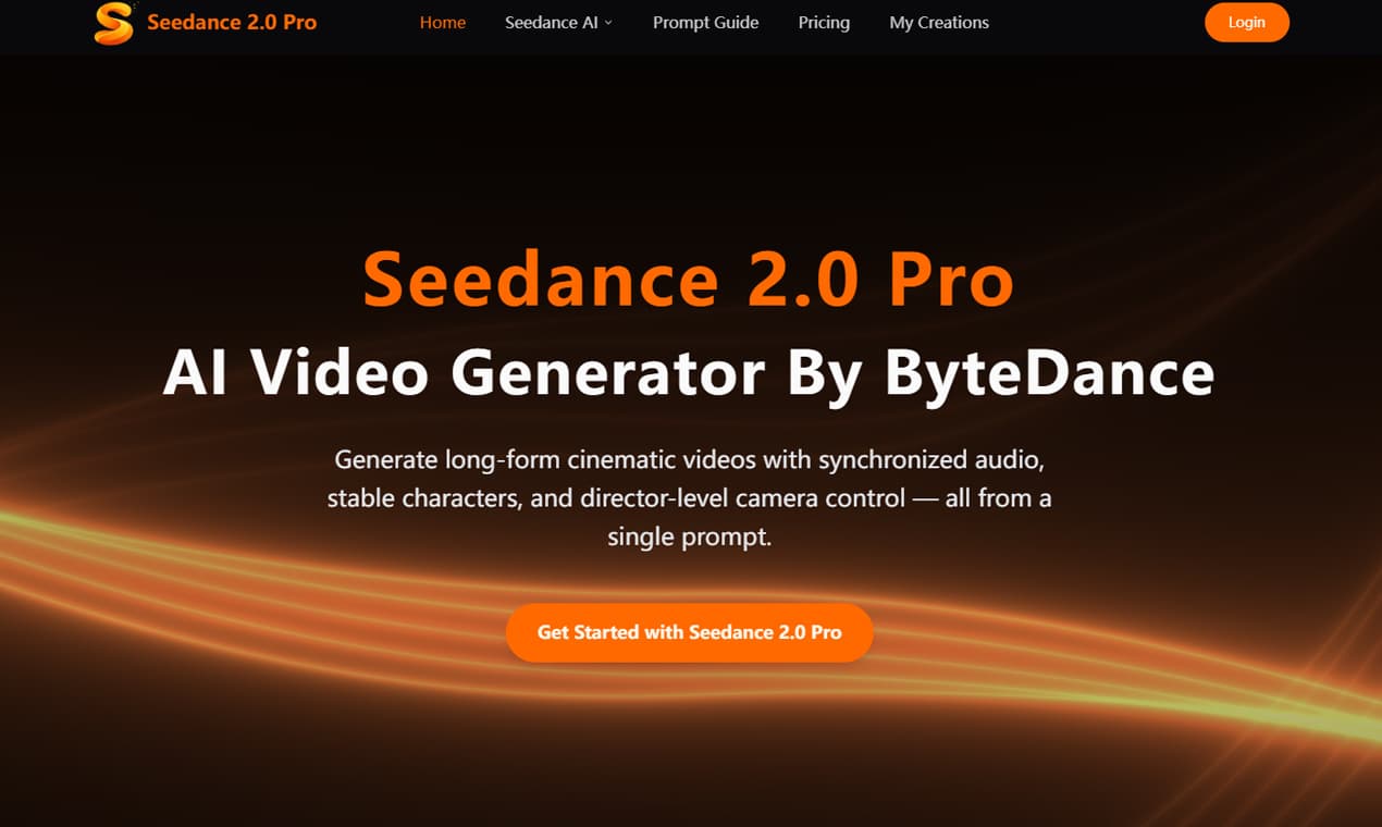 Seedance 2.0 Pro AI Video Generator - Product Image