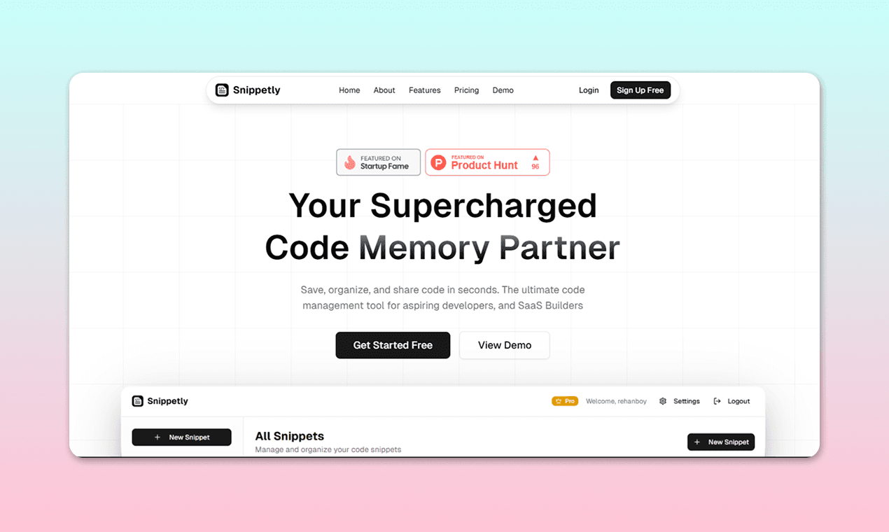 Snippetly - Product Image