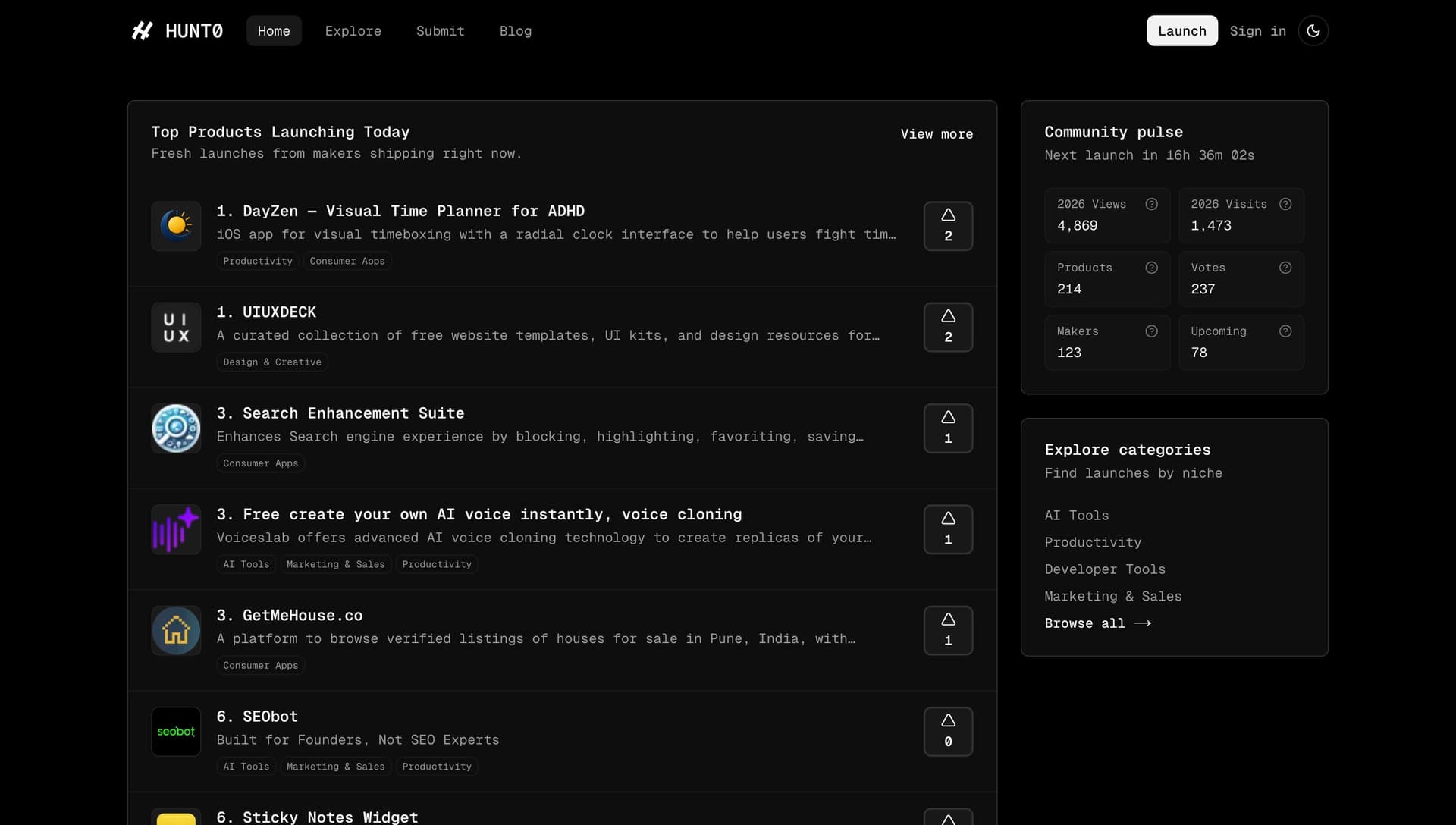 HUNT0 - Ship Early. Hunt Early. - Product Image