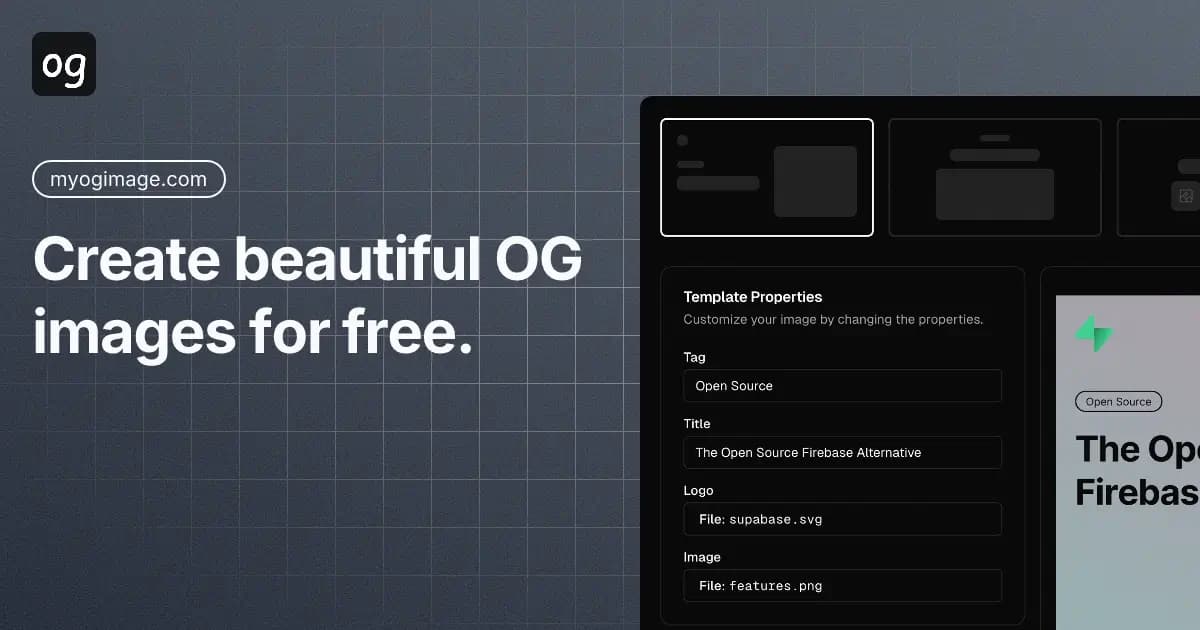 Free OG Image Generator - Product Image