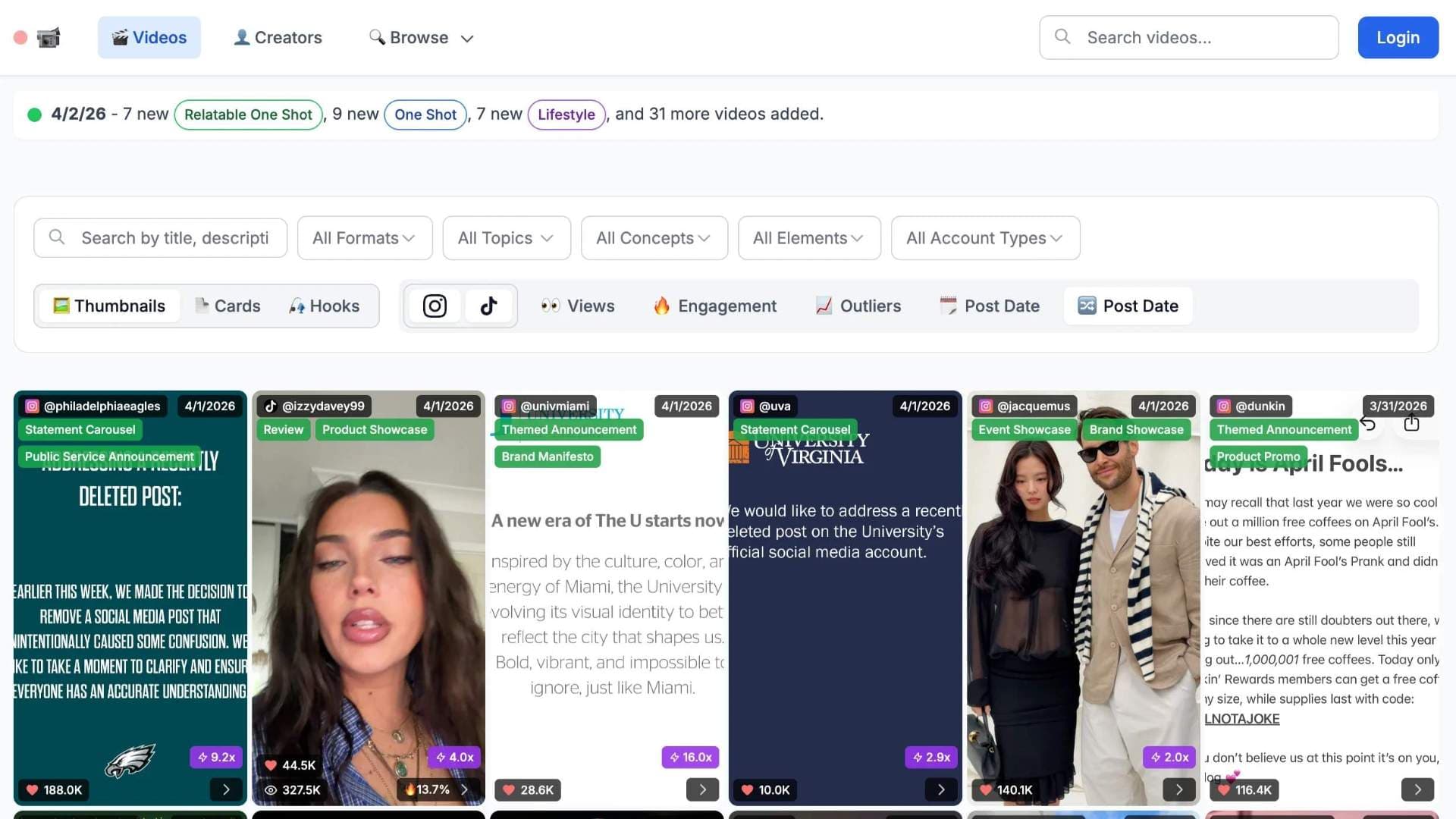 Video Database - Product Image