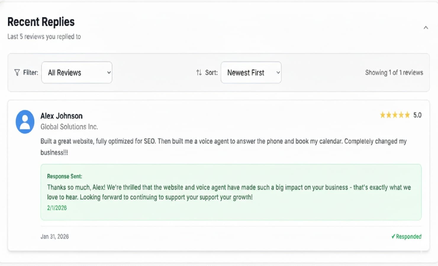 Reply Champion - Product Image