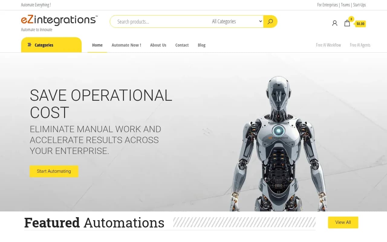 eZintegrations.ai - Product Image