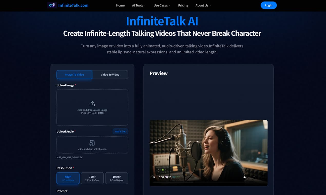 InfiniteTalk - Product Image