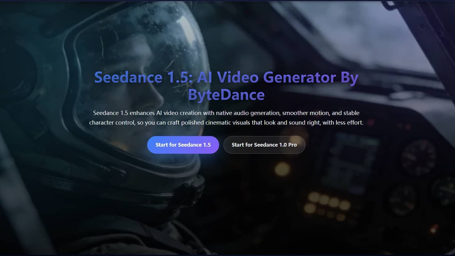 Seedance 1.5: AI Audio-Video Generator - Product Image