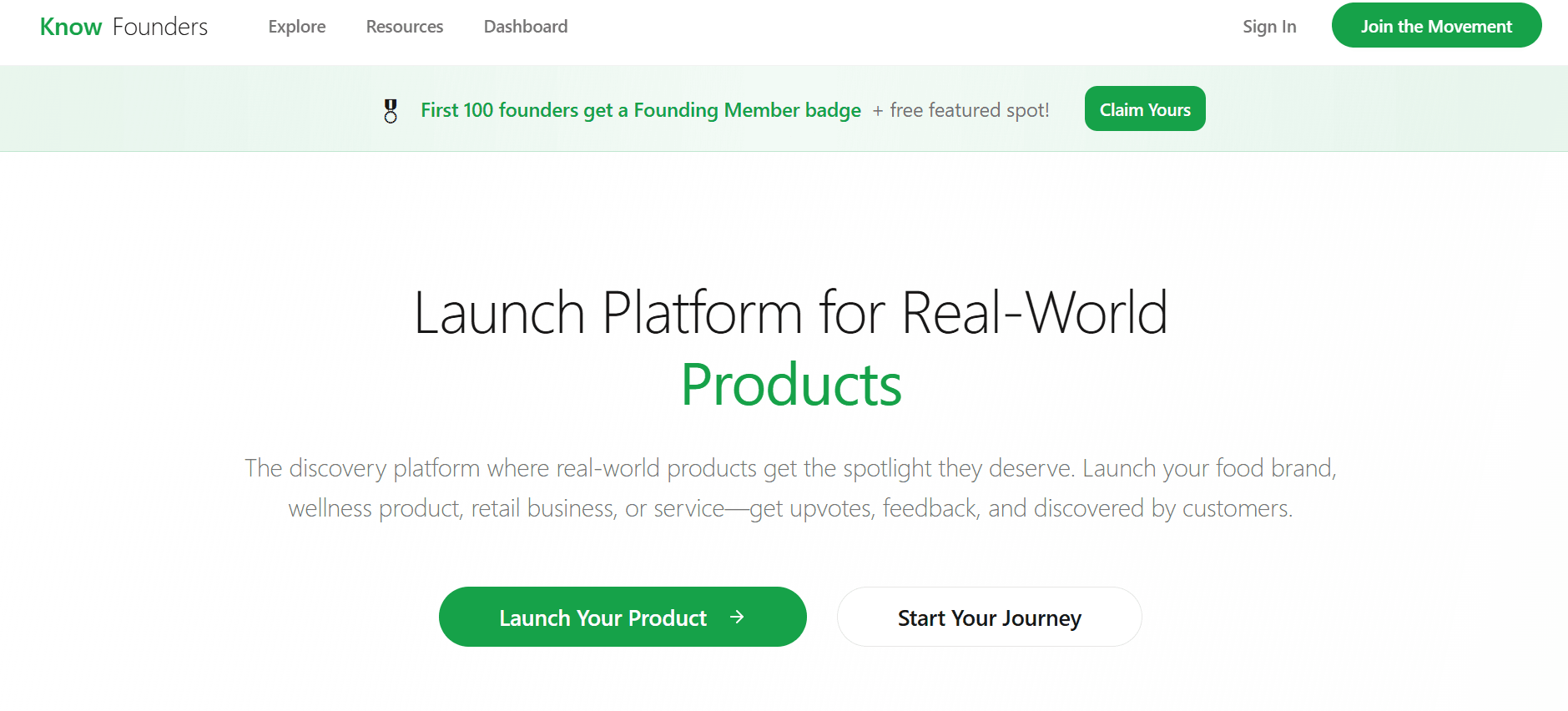 Know Founder - Product Image