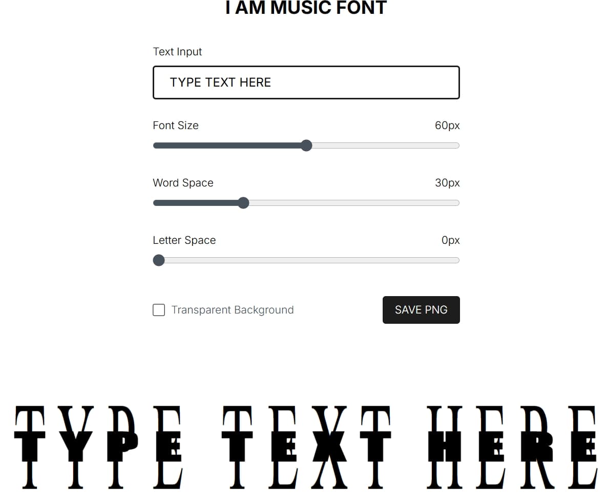 I AM MUSIC FONT - Product Image