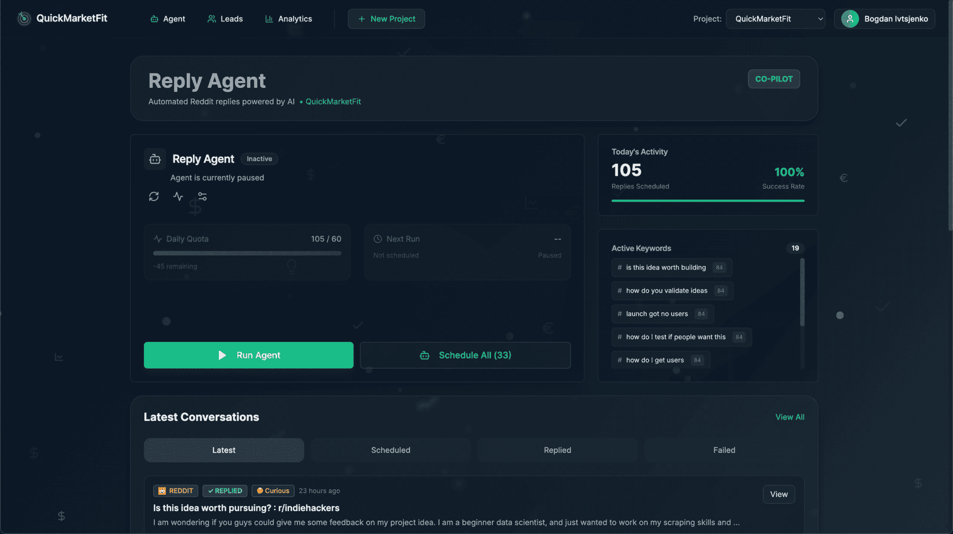 QuickMarketfit - Product Image