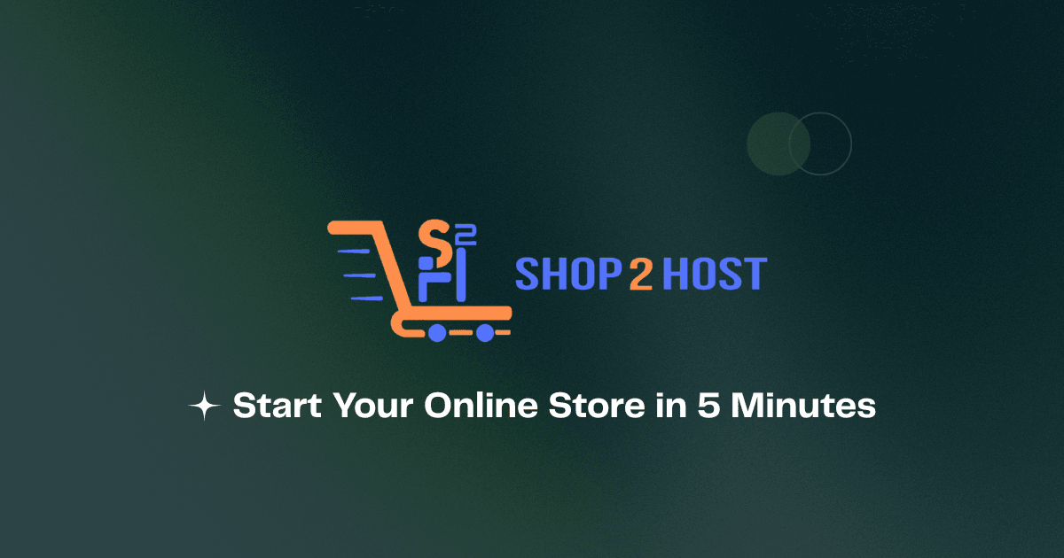 Shop2Host Online Store Builder - Product Image