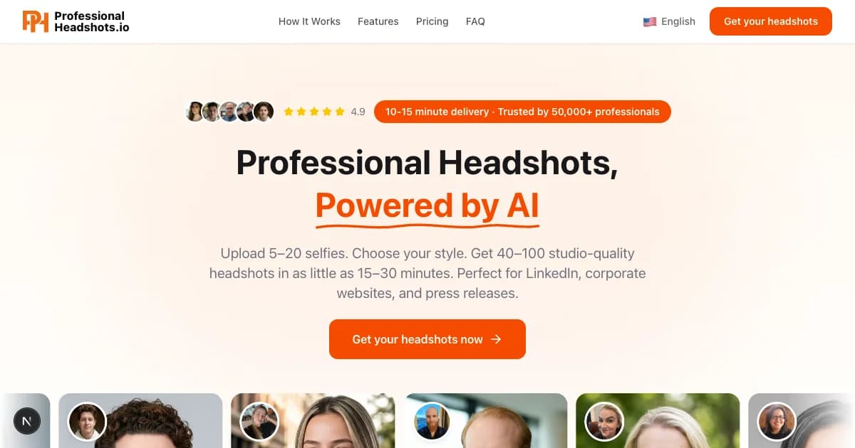 AI Professional Headshot Generator - Product Image