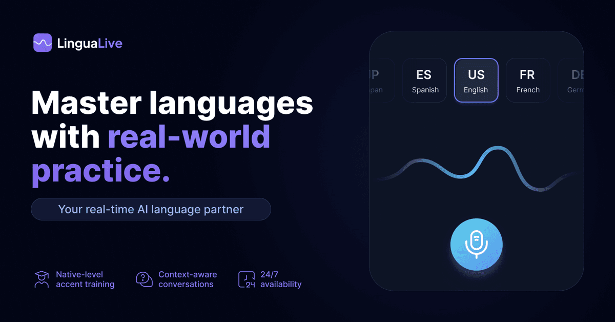 LinguaLive - Product Image