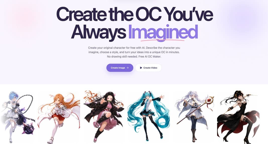Try OC Maker - Product Image