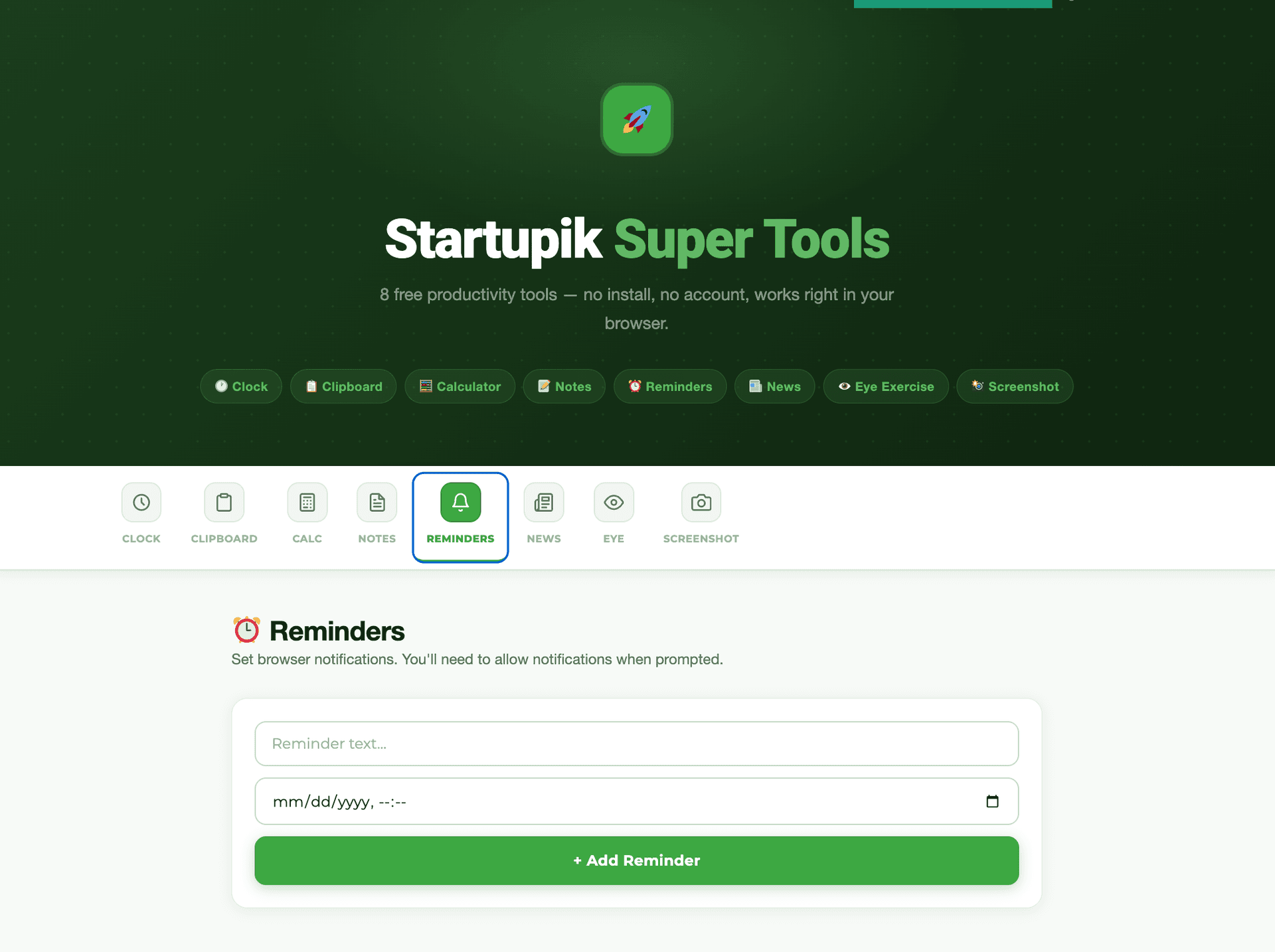 Startupik Super Tools - Product Image