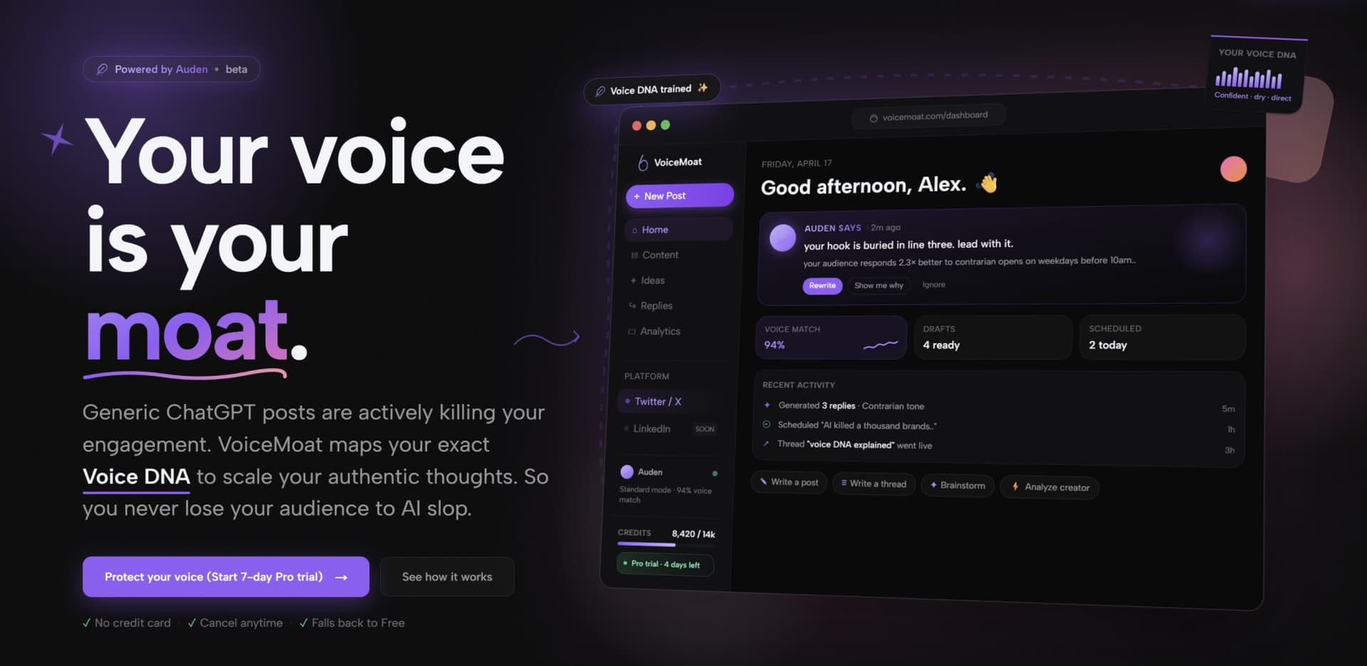 VoiceMoat - Product Image
