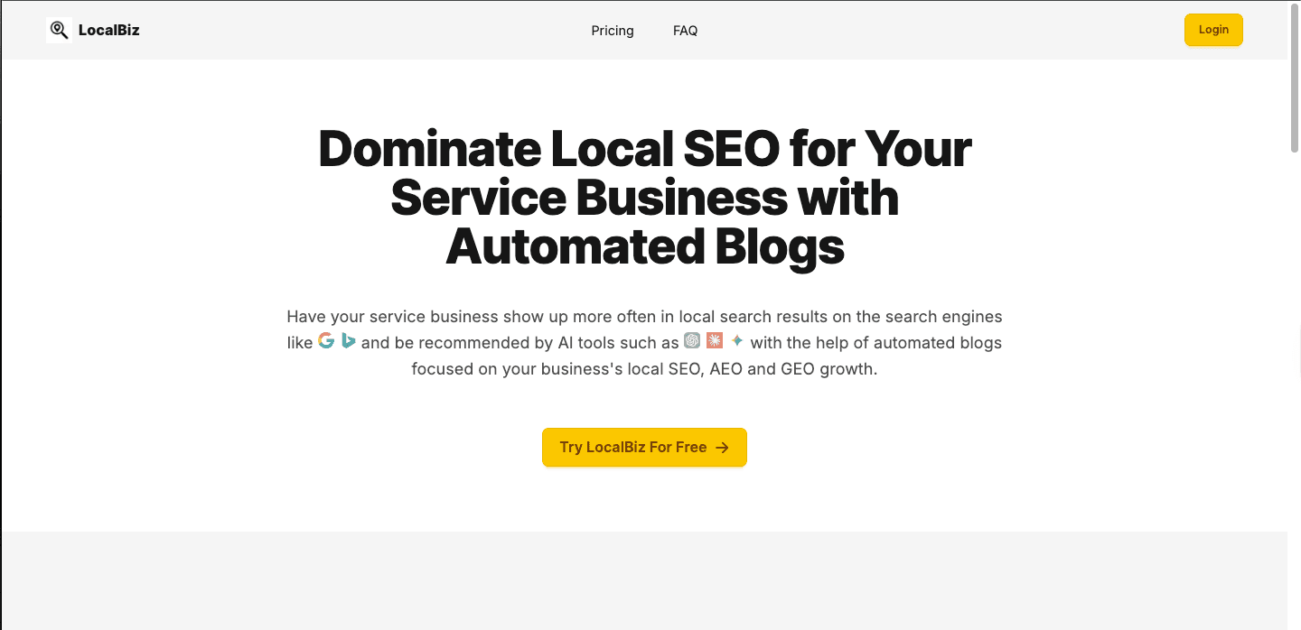 LocalBiz - Product Image