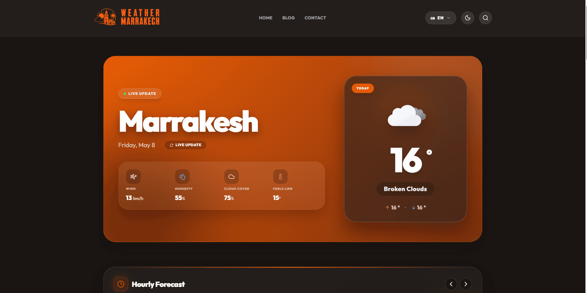 Marrakech Weather - Product Image
