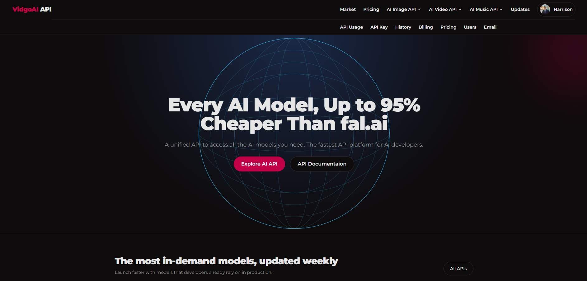 Vidgo API - Product Image