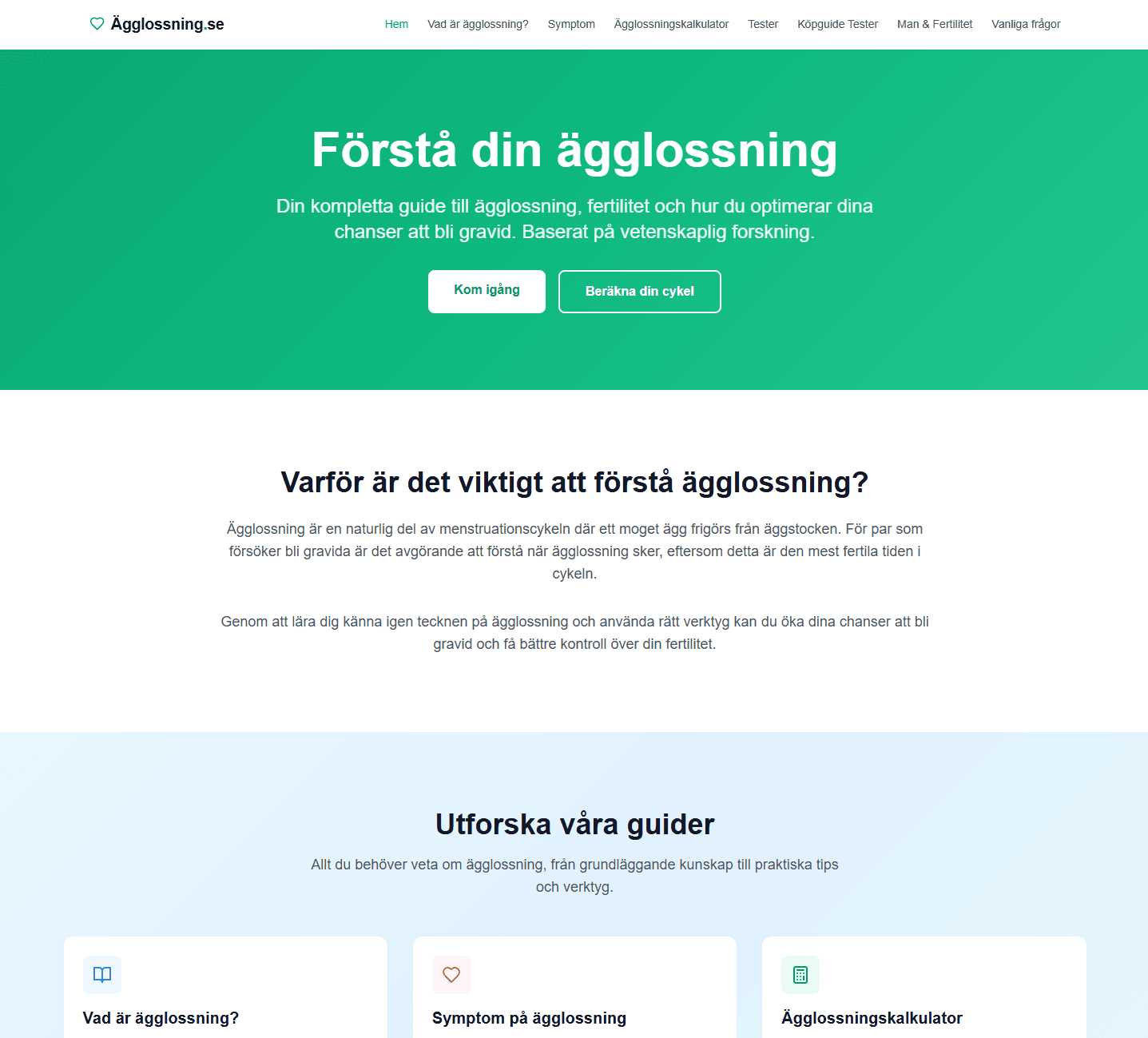 Ägglossning.se - Product Image