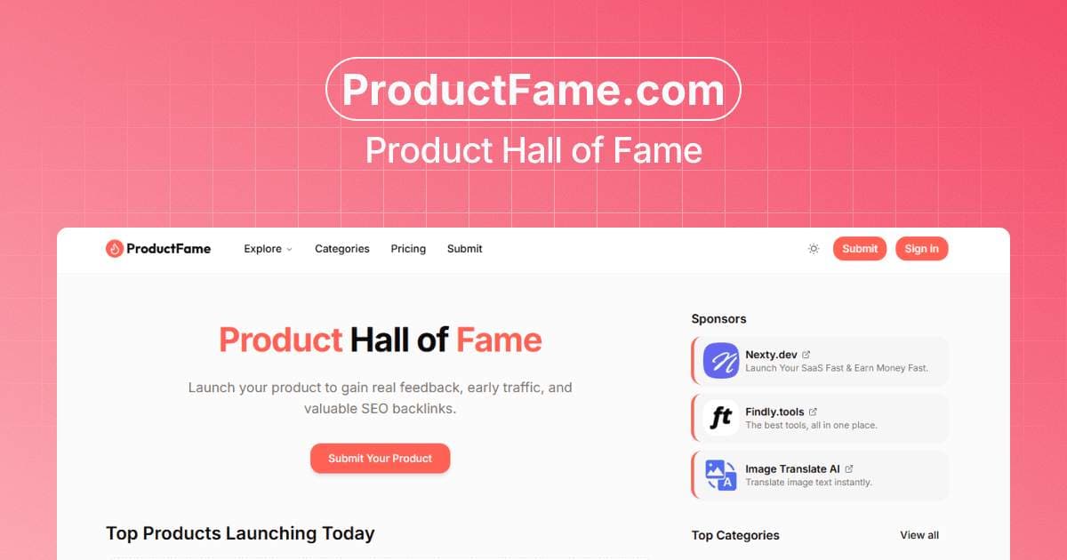 ProductFame - Product Image