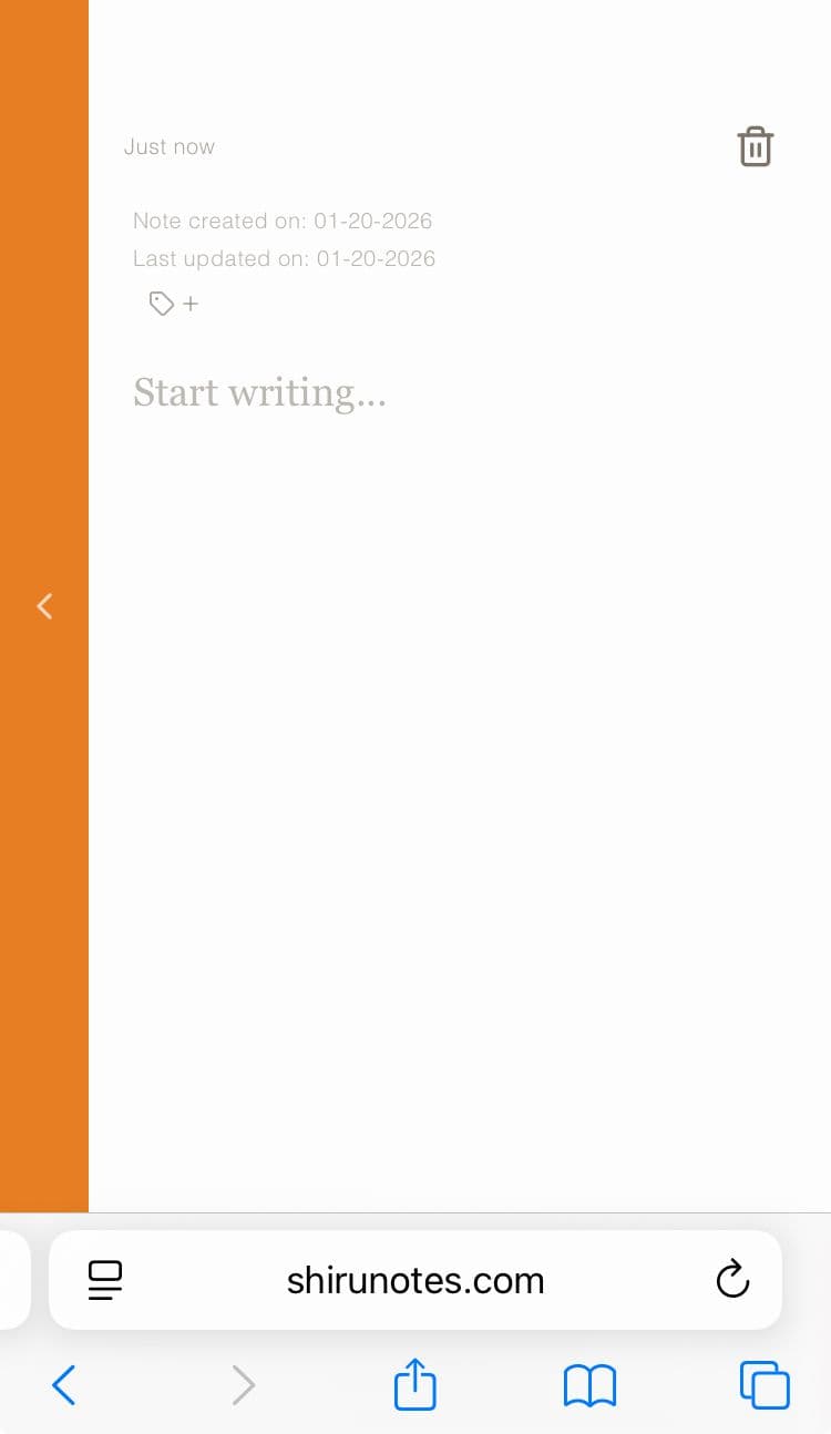 Shiru Notes - Product Image