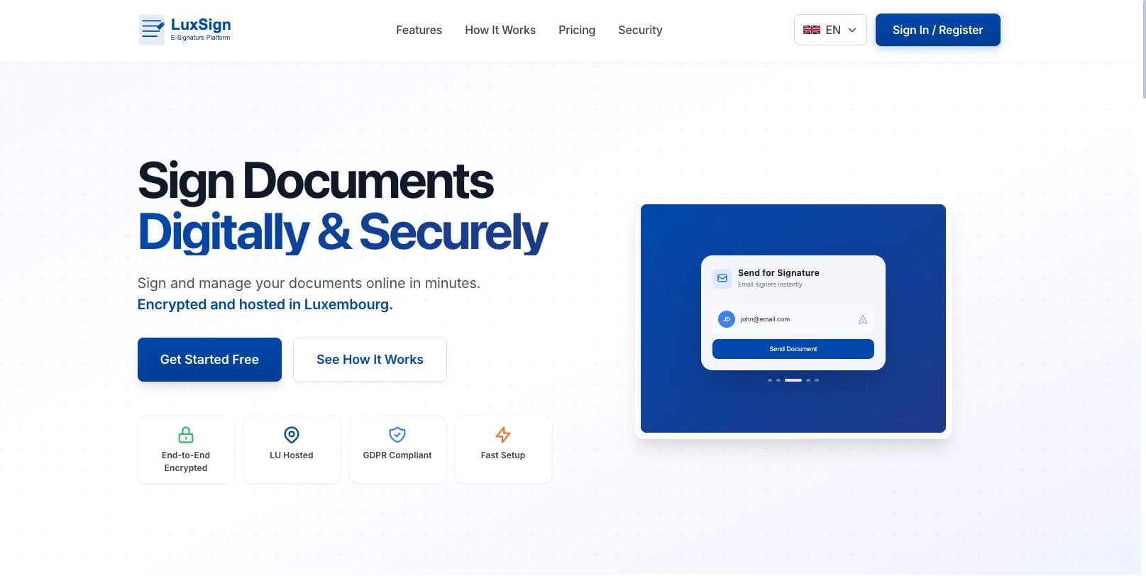 LuxSign - Product Image