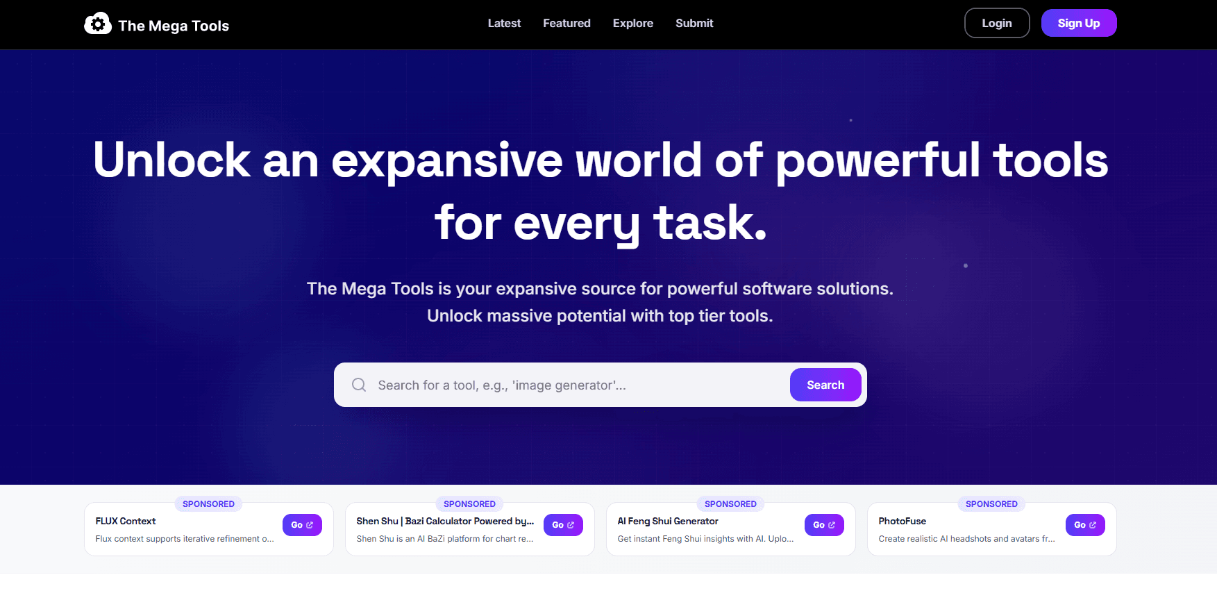 The Mega Tools - Product Image