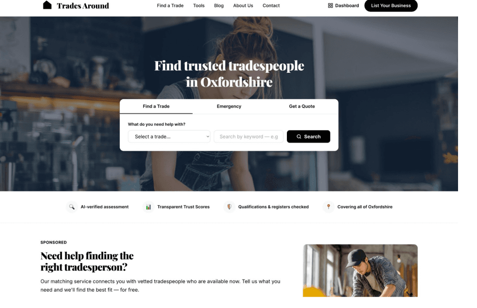 TradesAround  - Product Image