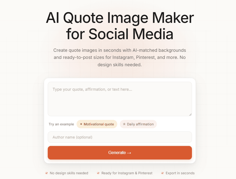 Quote Image Maker - Product Image