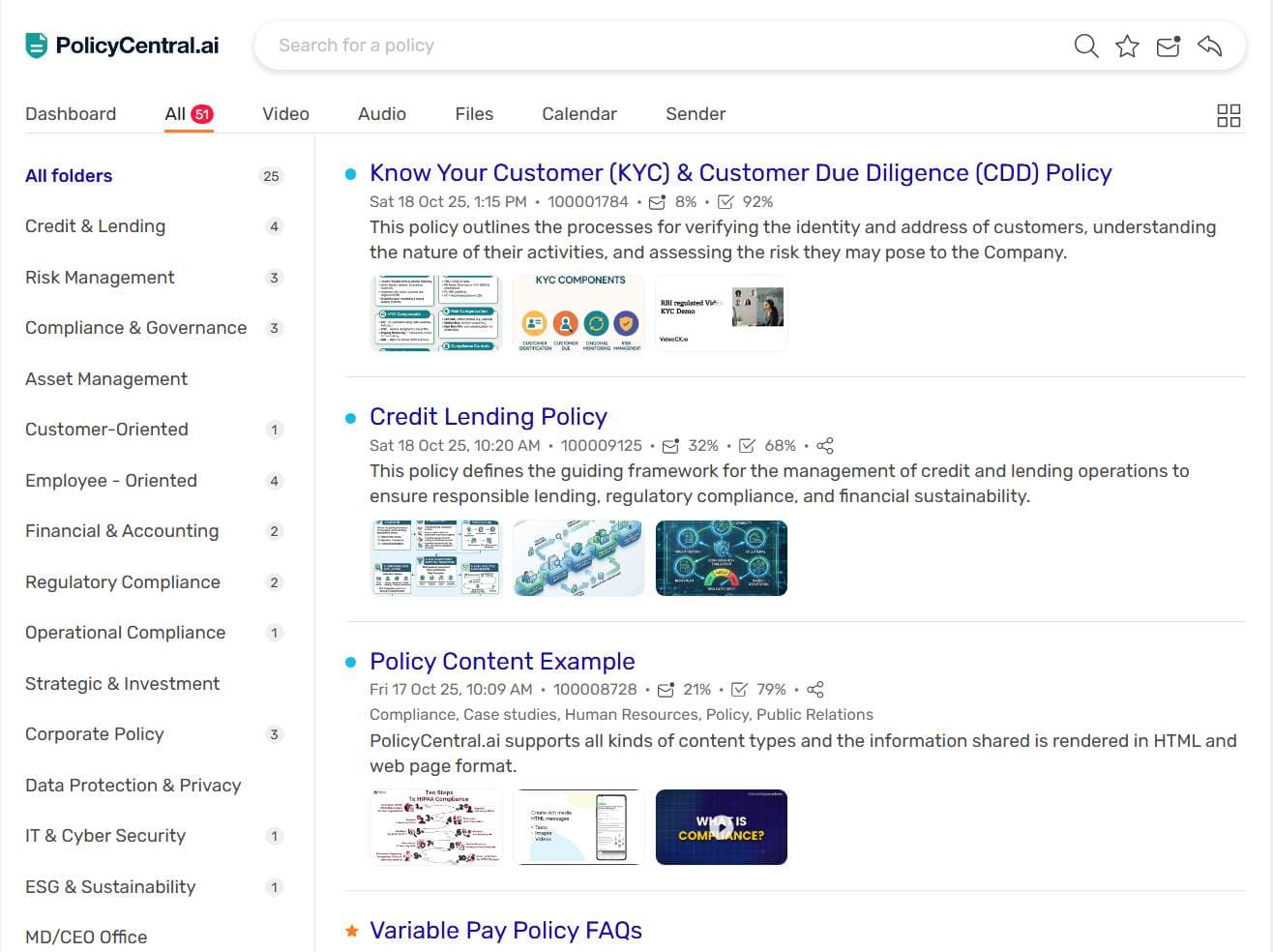 PolicyCentral.ai - Product Image