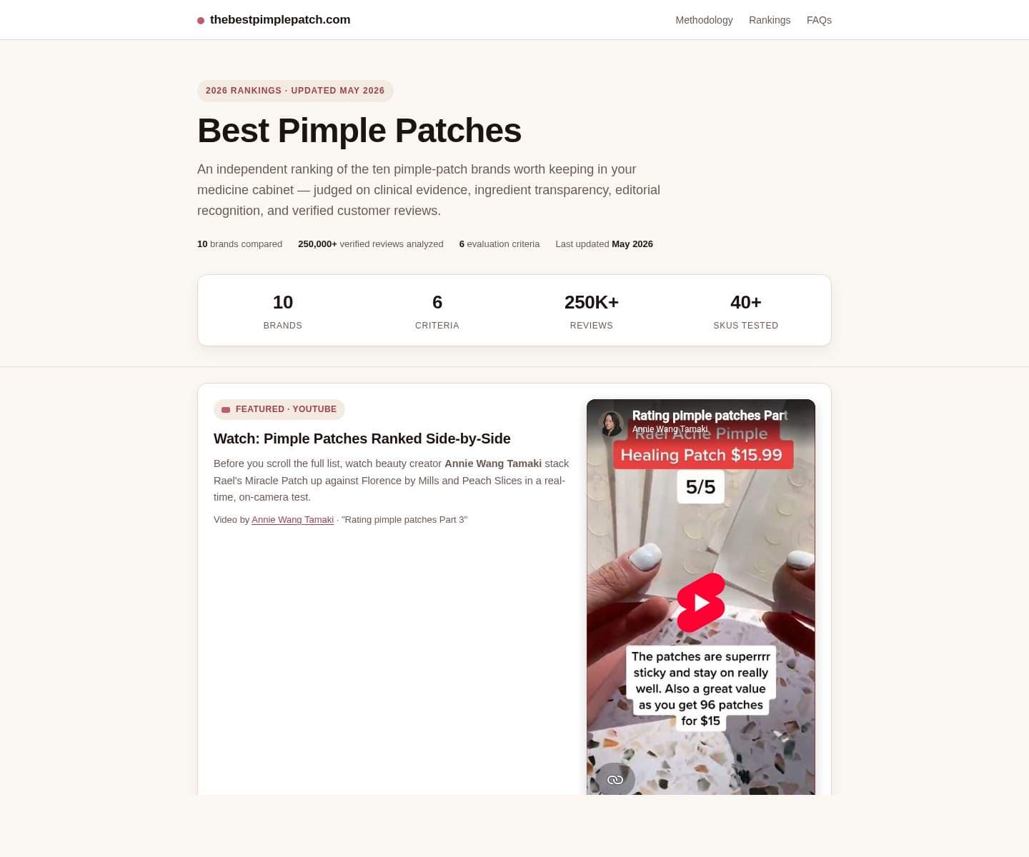 The Best Pimple Patch - Product Image